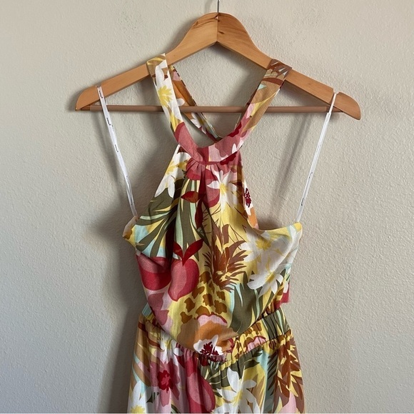 NWT MINKPINK Domenica Mini Dress Tropical Floral Print Size XS - Picture 4 of 11